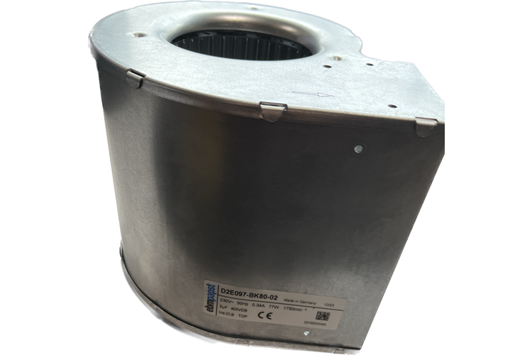 Ventilateur double ouïe EBM -D2E097-BK80-02 - Récupel incluse