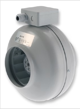 Ventilateur de gaine centrifuge en acier BCA 200