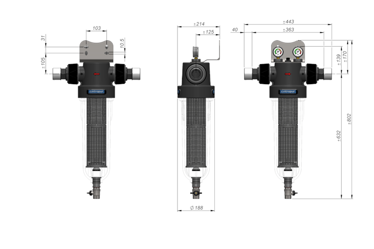 Cintropur NW 500 2"