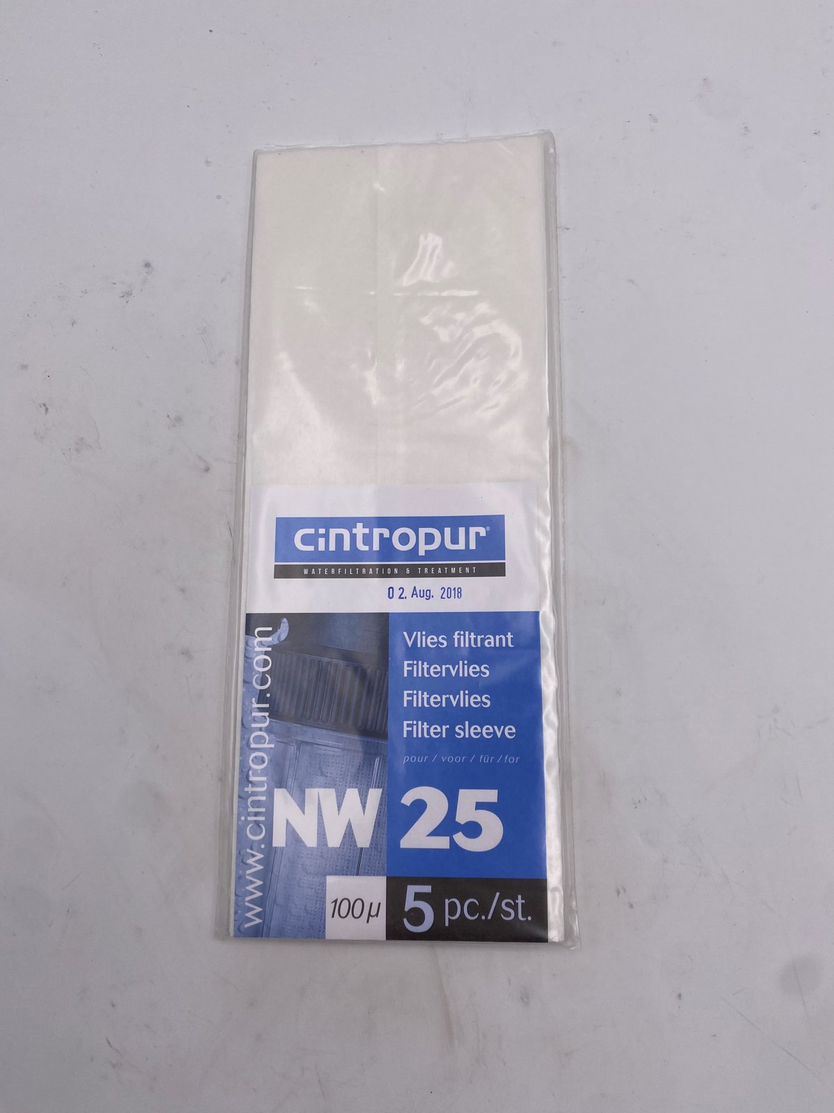 Cintropur filtre sleeve 100 µm NW 25 + SL240 set 5