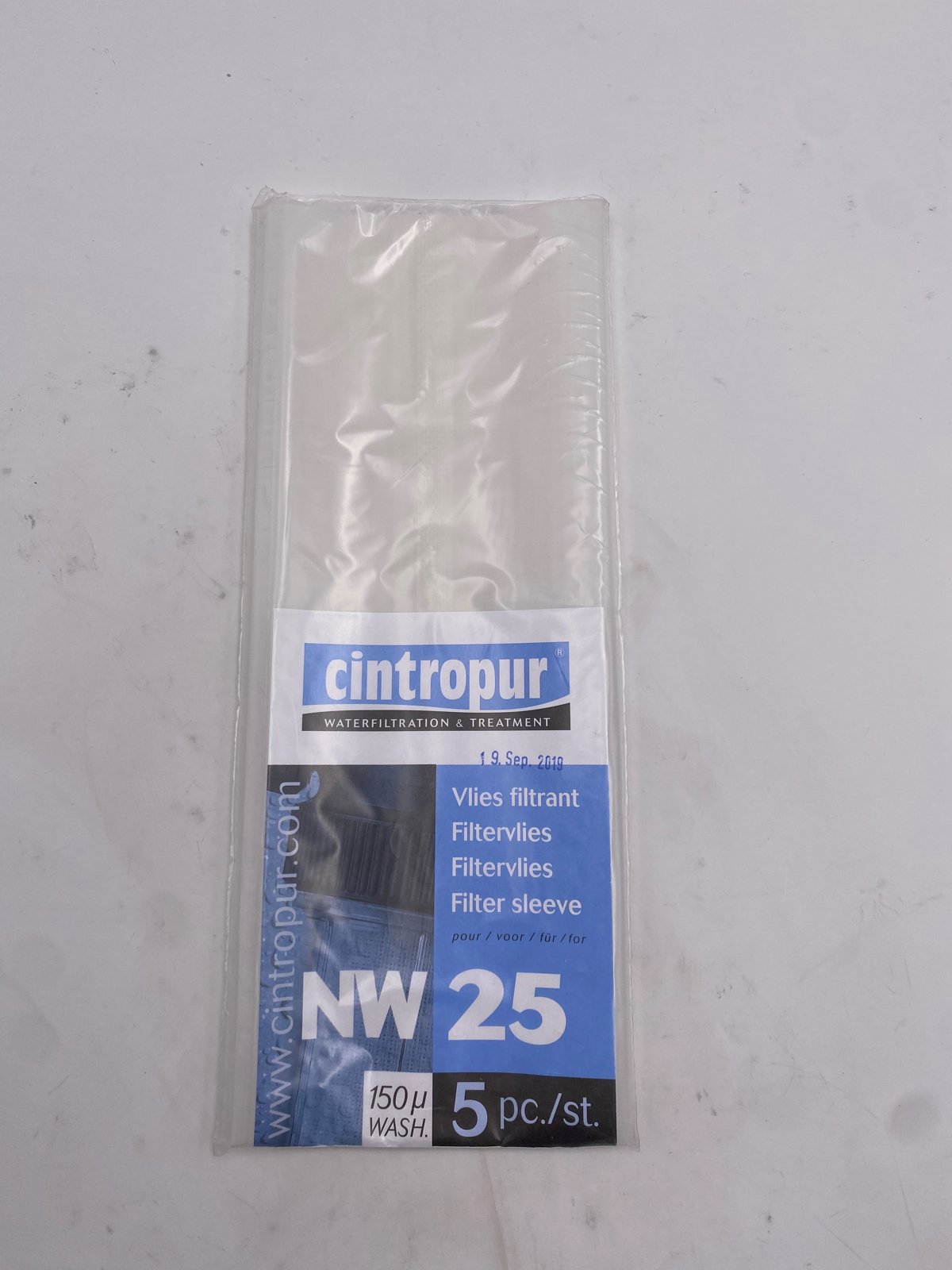 Cintropur filtre sleeve 150 µm NW 25 + SL240 set 5