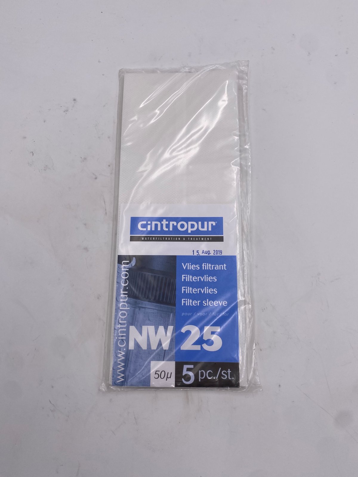 Cintropur filtre sleeve 50 mcr NW 25 + SL240 set 5