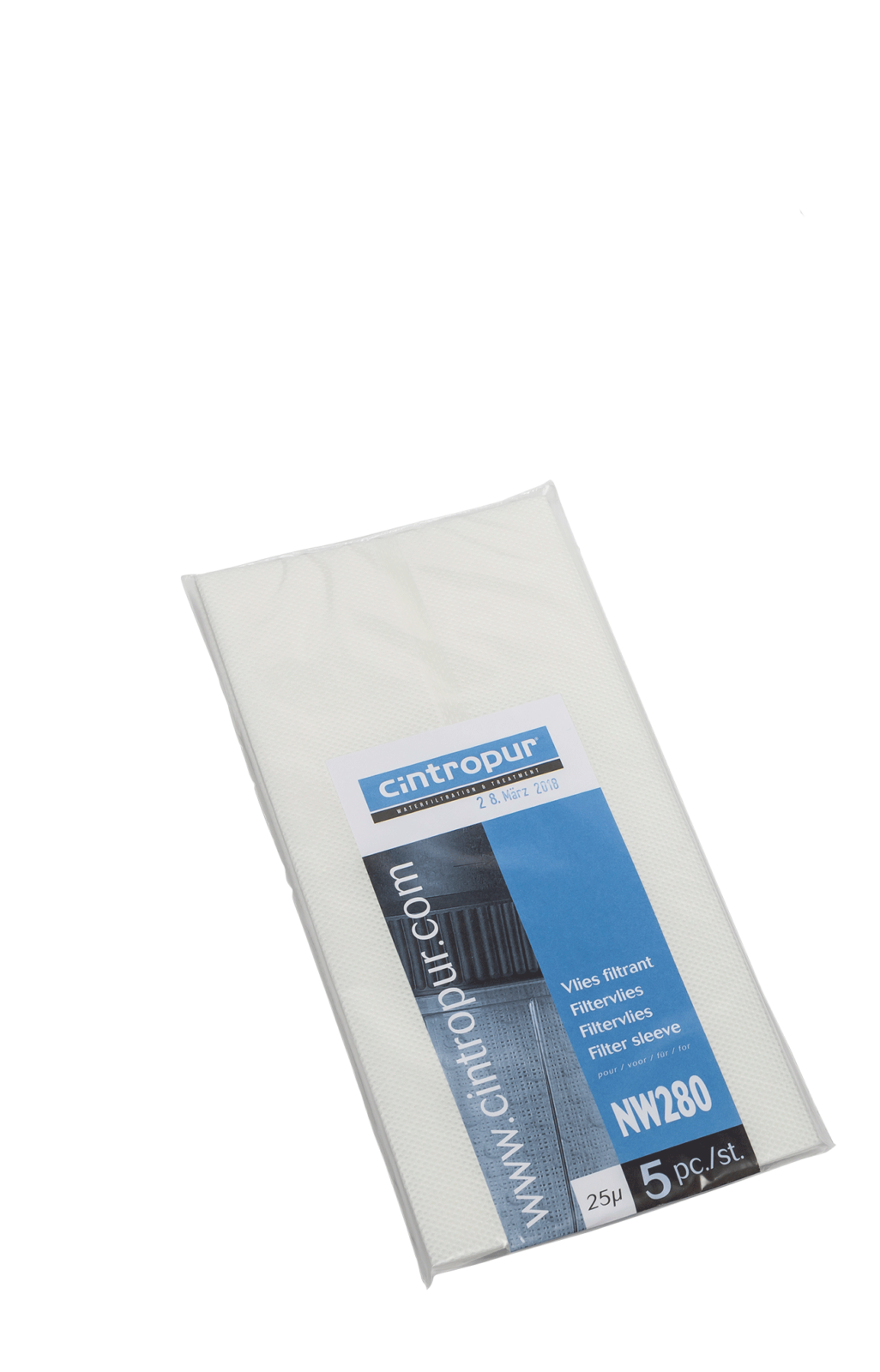 Cintropur filtre sleeve 300 µm Nylon NW280 set 5