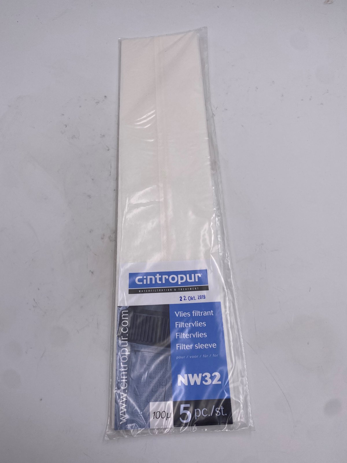 Cintropur filtre sleeve 100 µm NW 32 set 5