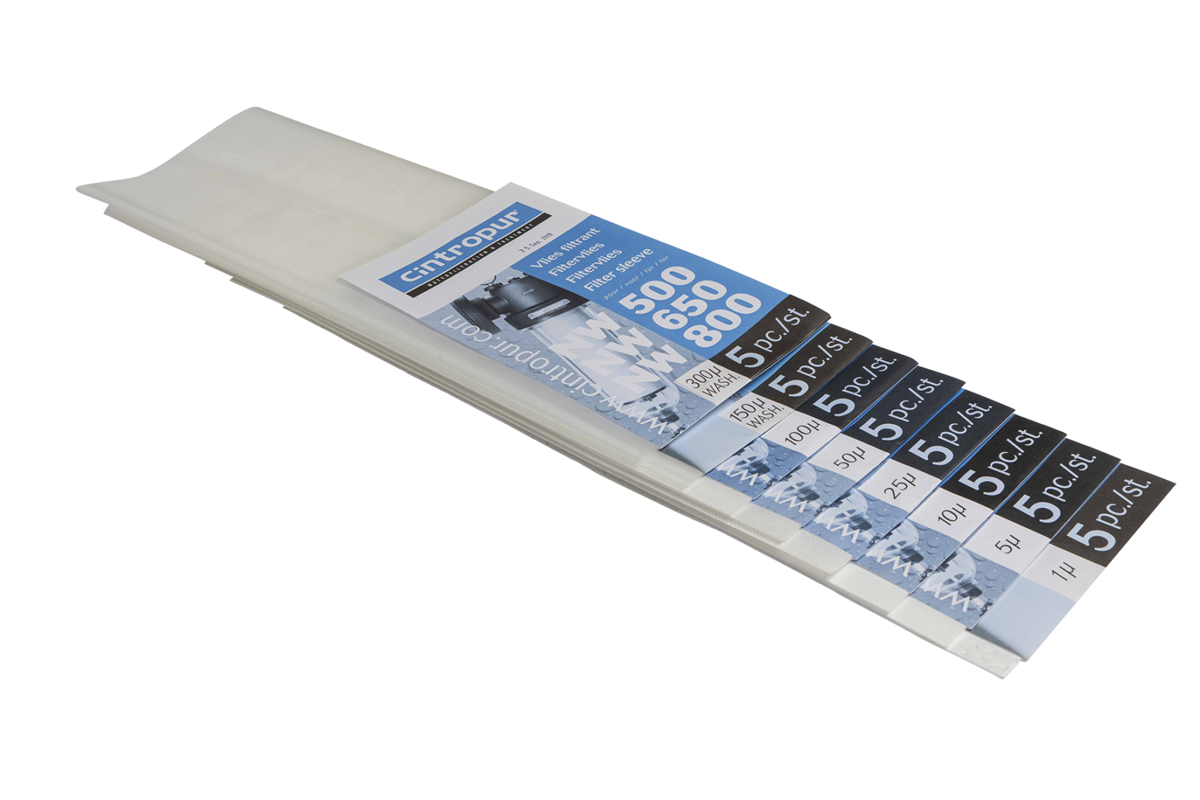 Cintropur filtre sleeve 150 µm Nylon NW500/650/800 + NW50/62/75 set 5