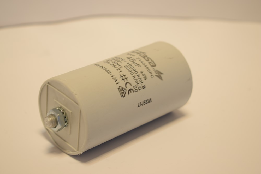 Condensateur Moteur 450V 4,5µF à cosses