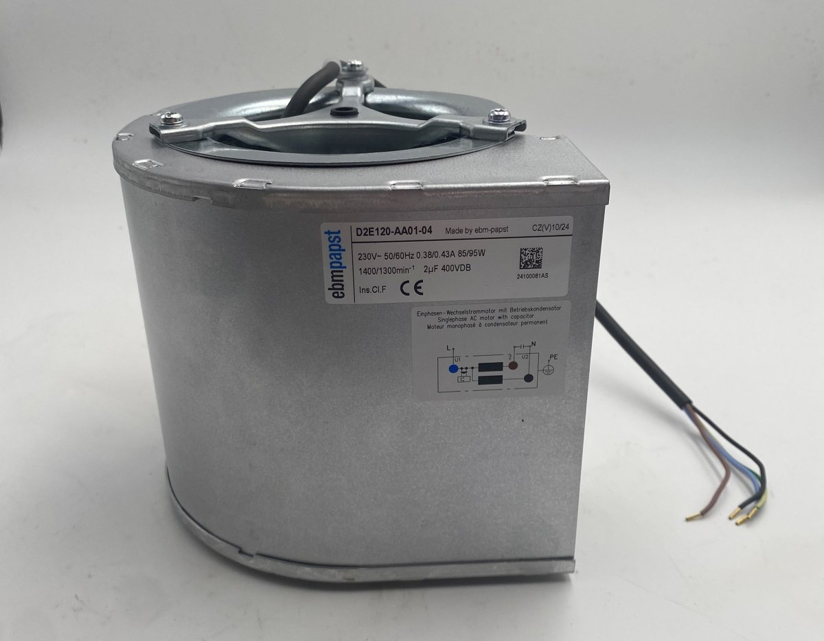 Ventilateur double ouïe EBM D2E120-AA01-04 - Récupel incluse