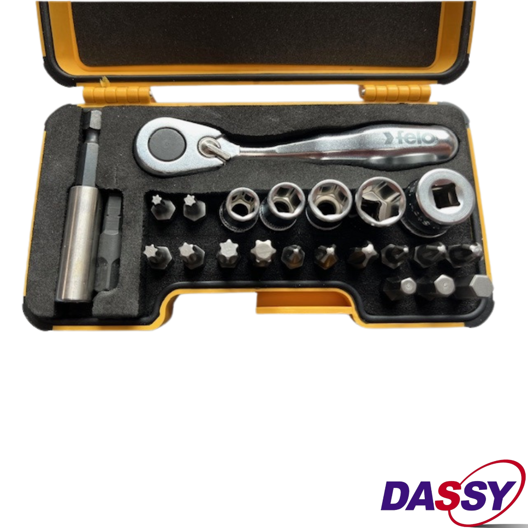 Coffret R-GO XS 1/4" 23 pces