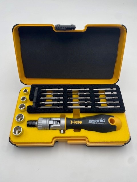 Felo XL-Strongbox "ERGONIC K" 22-pcs. SL/PH/PZ/TORX®/HEX/ND
