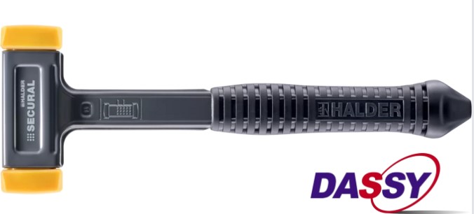 "SECURAL-Marteau sans recul  spécials coins et bords
30x40,
Polyurethane"