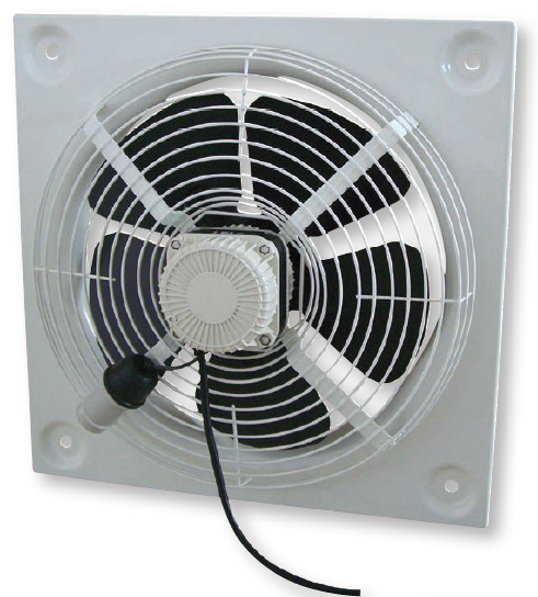Ventilateurs hélicoïdes avec moteur type HXM 200 1x220V 1300TM - Récupel incluse