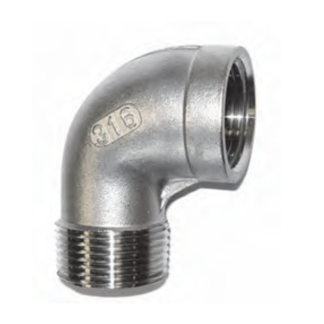 Coude M/F Inox316 3/8