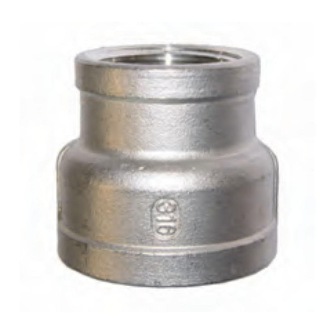 Manchon réduit F/F Inox316 1/2x3/8