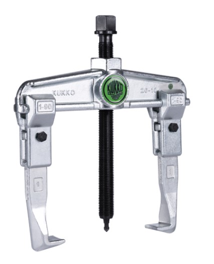 Extracteur à 2 bras avec griffes coulissantes 120 x 100 mm art. 20-10