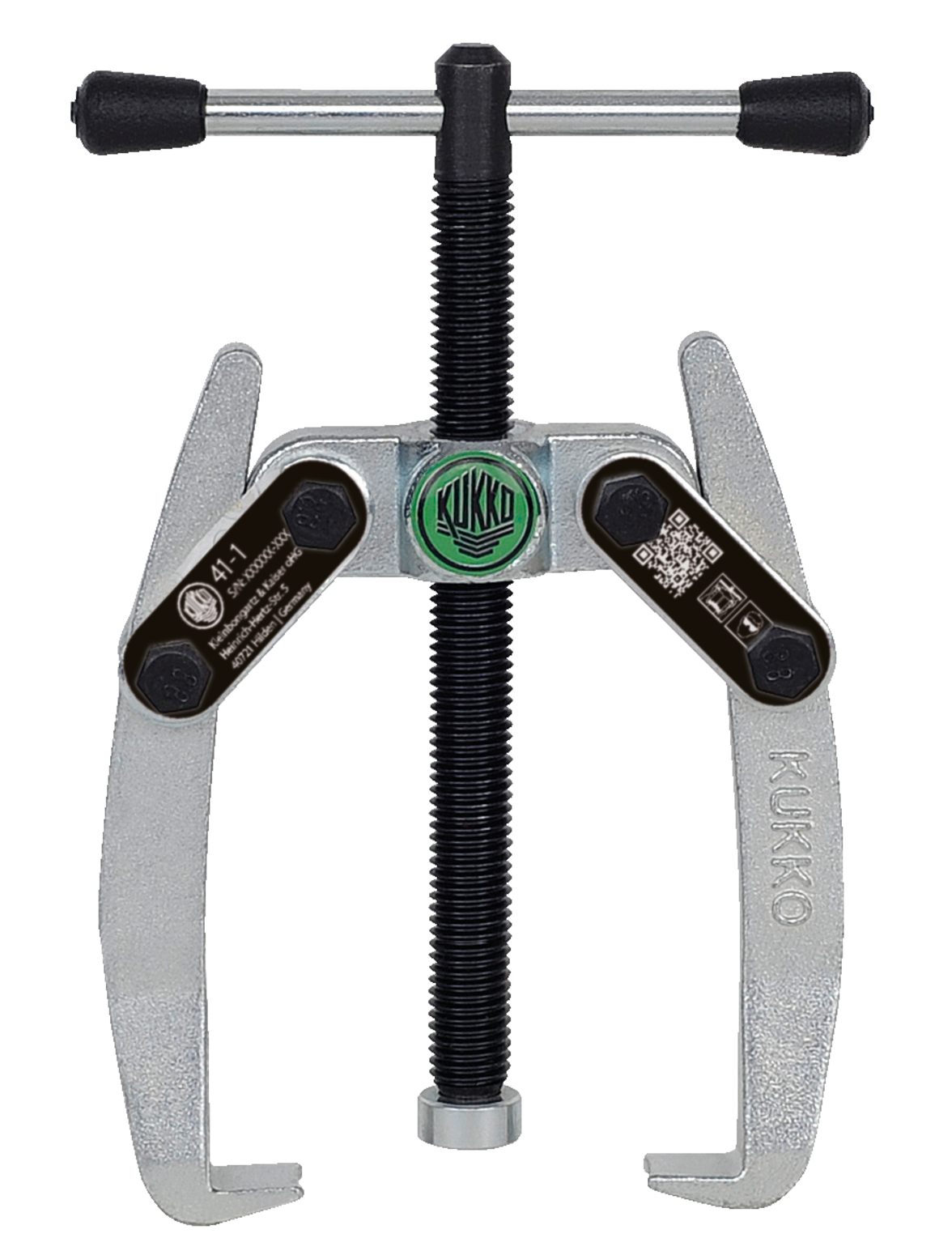 Extracteur universel à 2-bras avec griffes d'extraction pivotantes 65x65mm - 41-1