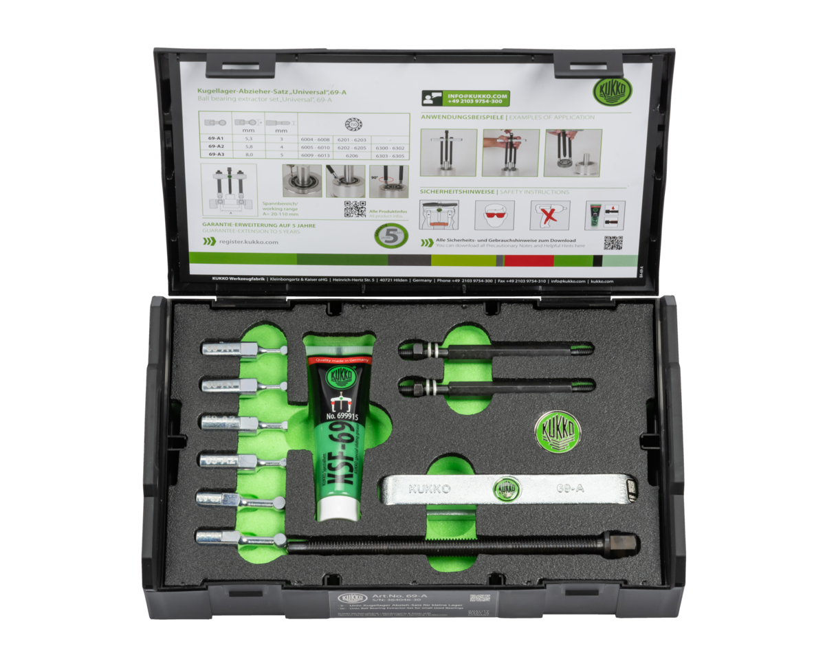 Roulement à billes-extracteur universel pour petits roulements Ø