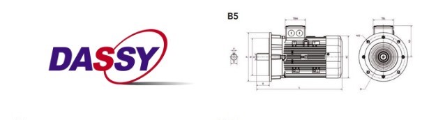 Moteur  SPL 100L4D  3KW   1500 min-1  230/400V  B5