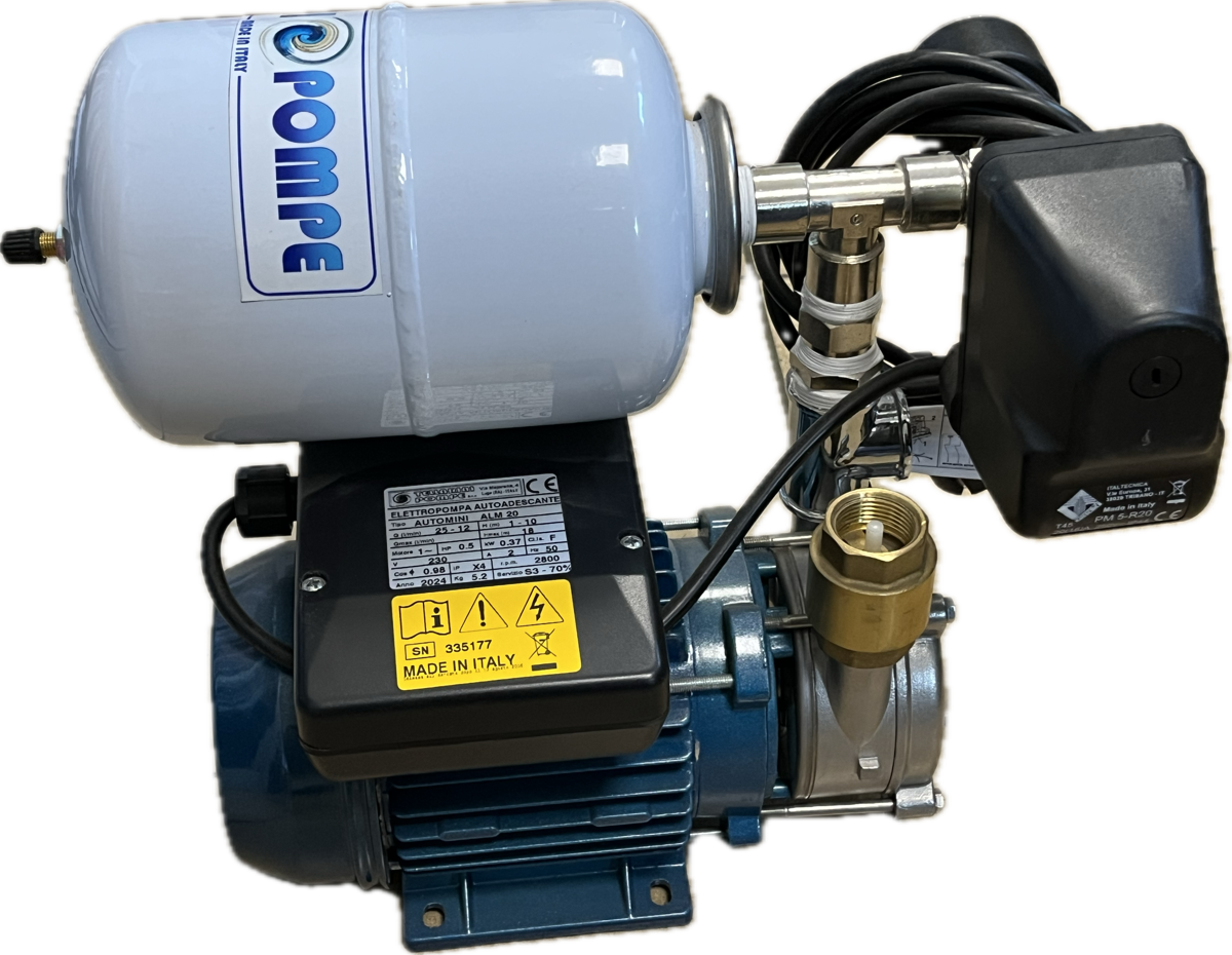 Groupe hydrophore ALM20 Automini -  Récupel incluse