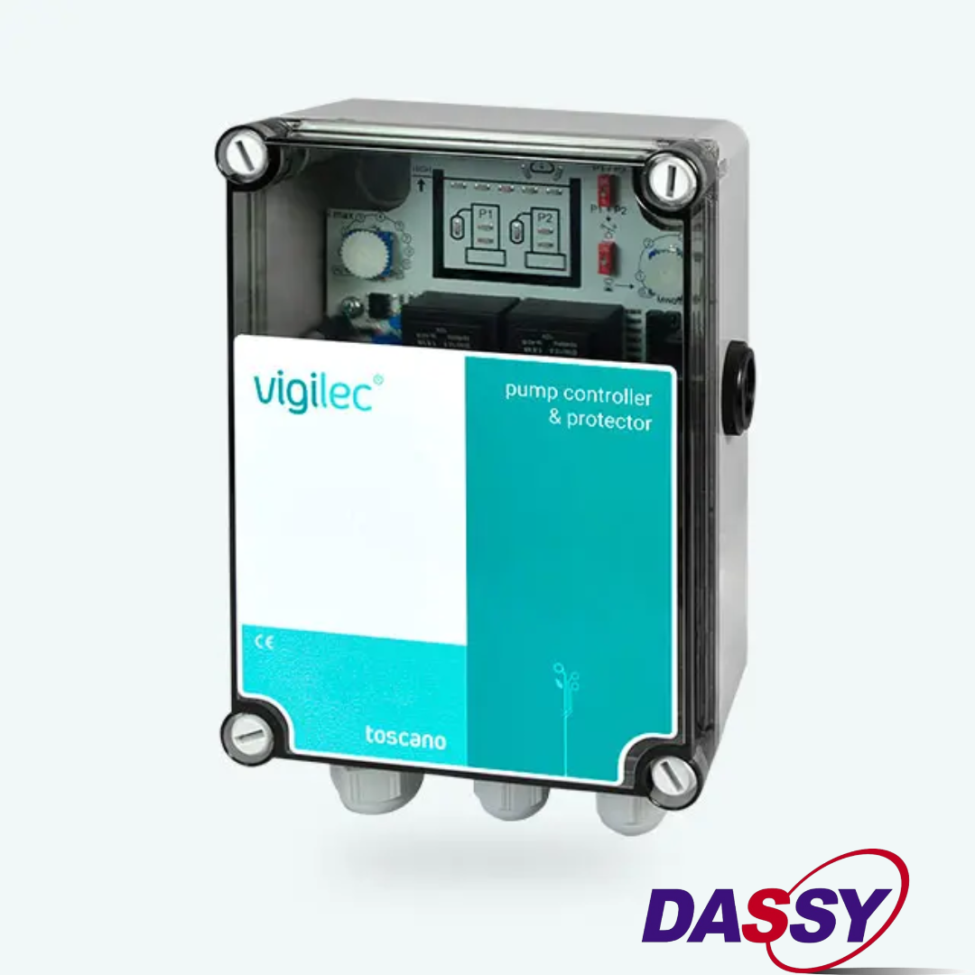 Coffret de commande et protection pour 2 pompes monophasées - V2MB