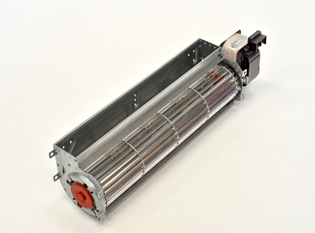 Ventilateur tangentiel turbine diam 45-Lg 180mm mot D - Récupel incluse - 