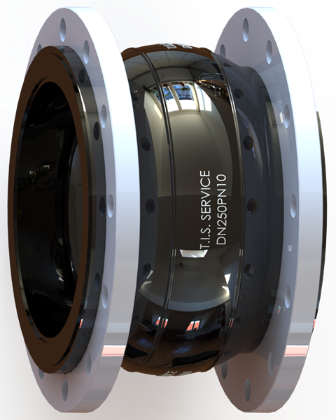 Compensateur DN125 PN10 EPDM à brides