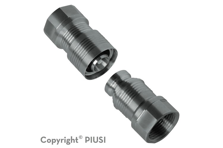 Raccord rapide antigoutte 1"