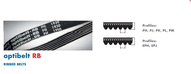 Courroie PJ 1475 3 brins