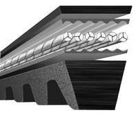 Courroie AX54(Li=1372)