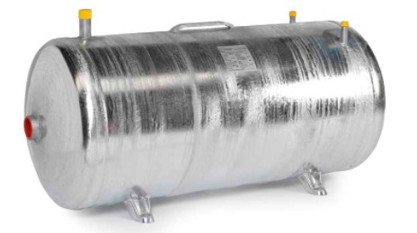 Réservoir galva horizontal 200 litres