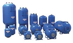 Réservoir avec membrane vertical 100 litres - bride Inox